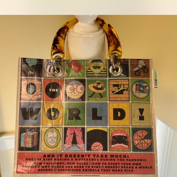 Graphic Tote Bag - Multicolor - Picture 2 of 4